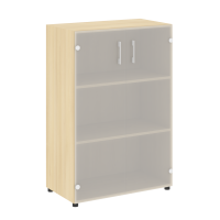 Шкаф средний широкий (2 средних фасада стекло) Yalta LT.ST-2.4 акация лорка